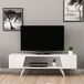 Homemania TV Stand, Melamine Spaanplaat, Wit