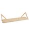 ASTIGARRAGA KIT LINE Wandrek en 2 houders driehoek, 21 x 92 x 26 cm, massief grenenhout