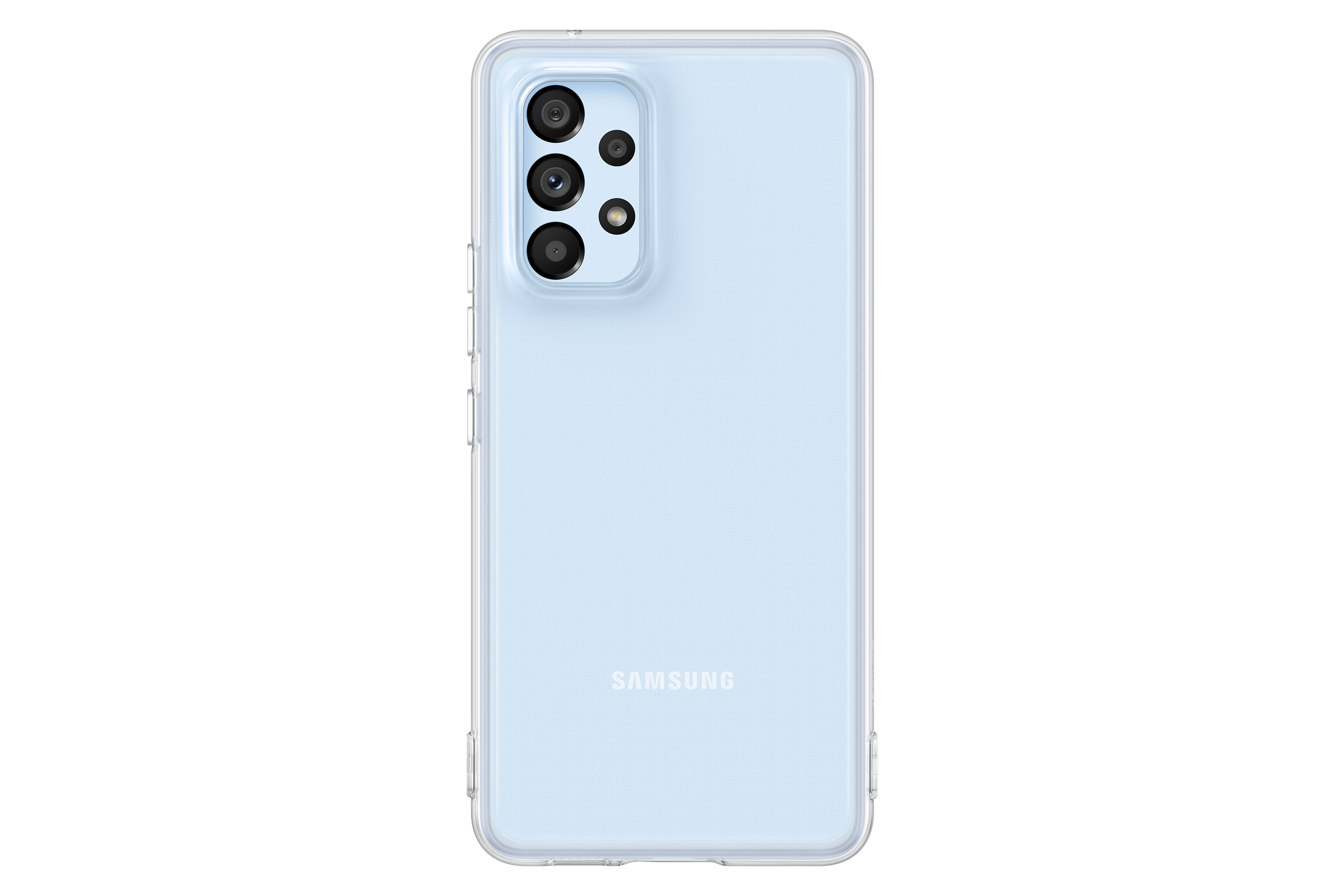 Samsung EF-QA536TTEGWW - Transparant - Back Cover voor Samsung Galaxy A53 5G