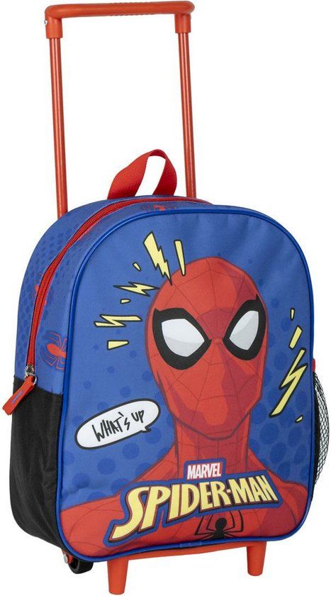 Disney Marvel Spiderman rugzak voor kinderen - blauw - 25 x 10 x 29 cm - trolleyrugzak