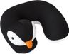 Travelsafe Nekkussen voor kinderen - Pinguin - Zwart - 28 cm