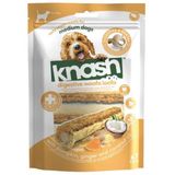 Knash Woofa Loofa Sticks met pompoen, gember en kokosolie hondensnack 1 x 7 sticks