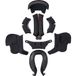 Schuberth C5/E2 complete set with innerlining, cheekpads, neckpad