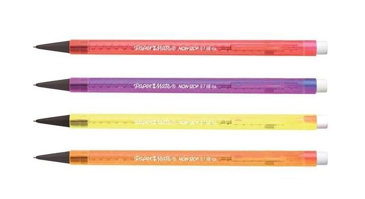 Papermate Non-Stop vulpotlood - HB - 0.7 mm - 12 stuks - Multicolour