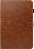 DrPhone iPad Pro 12.9 (2020) Hoes - PU Lederen Case - Penhouder - Standfunctie - Kaartsleuf - Bruin