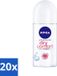 Nivea Deo Roll-On Dry Comfort Plus 48 Uur Lang Werkend - 50 ml - Lot économique - 20 pièces