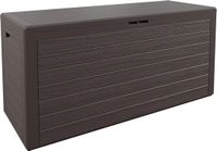 Merkloos / Sans marque Wan GmbH Grote Weerbestendige Opbergbox 280 Liter voor Tuin en Balkon - Houtlook Tuinkist