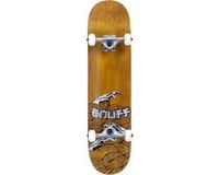 Enuff Skateboard 8.0 Big Wave Brown