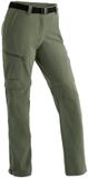 Maier Sports Dames wandelbroek Nata Groen - Polyester - Maat 48