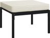 vidaXL Loungeset 6-delig avec coussins couleur sable - Noir