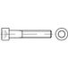 TOOLCRAFT TO-5442096 Vis à tête cylindrique 58 mm 45 mm Hexagonale intérieure (Allen) 83912 Acier A5 25 pièce(s)