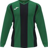 Joma Pisa II Voetbalshirt Lange Mouw Heren - Groen / Zwart | Maat: S