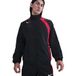 Nike Veste T90 Imperméable Woven - Noir/Rouge/Blanc Cassé, pointure X-Small