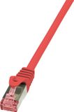 Logilink Netwerkkabel RJ45 CAT6 0,25 m Rood