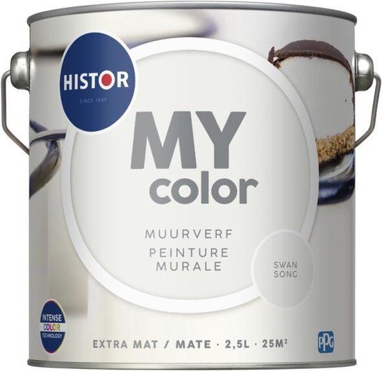 Histor My Color Muurverf Extra Mat - Swansong - 8716242976677