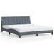 VidaXL Bedframe 180x200 cm Donkergrijs
