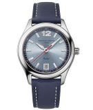 Frédérique Constant Vintage Rally Healey Limited edition FC-303HLBN3B6 Horloge - Leer - Blauw - Ø 36 mm