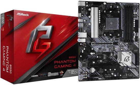 ASRock B550 Phantom Gaming 4 - Socket AM4 Motherboard
