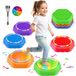 Tiny Thinkers B.V. Stapstenen met Licht en Geluid - 5 Stuks - Oplaadbare Stepping Stones - Met Speelboekje - Stapelstenen - Balansstenen met Antislip
