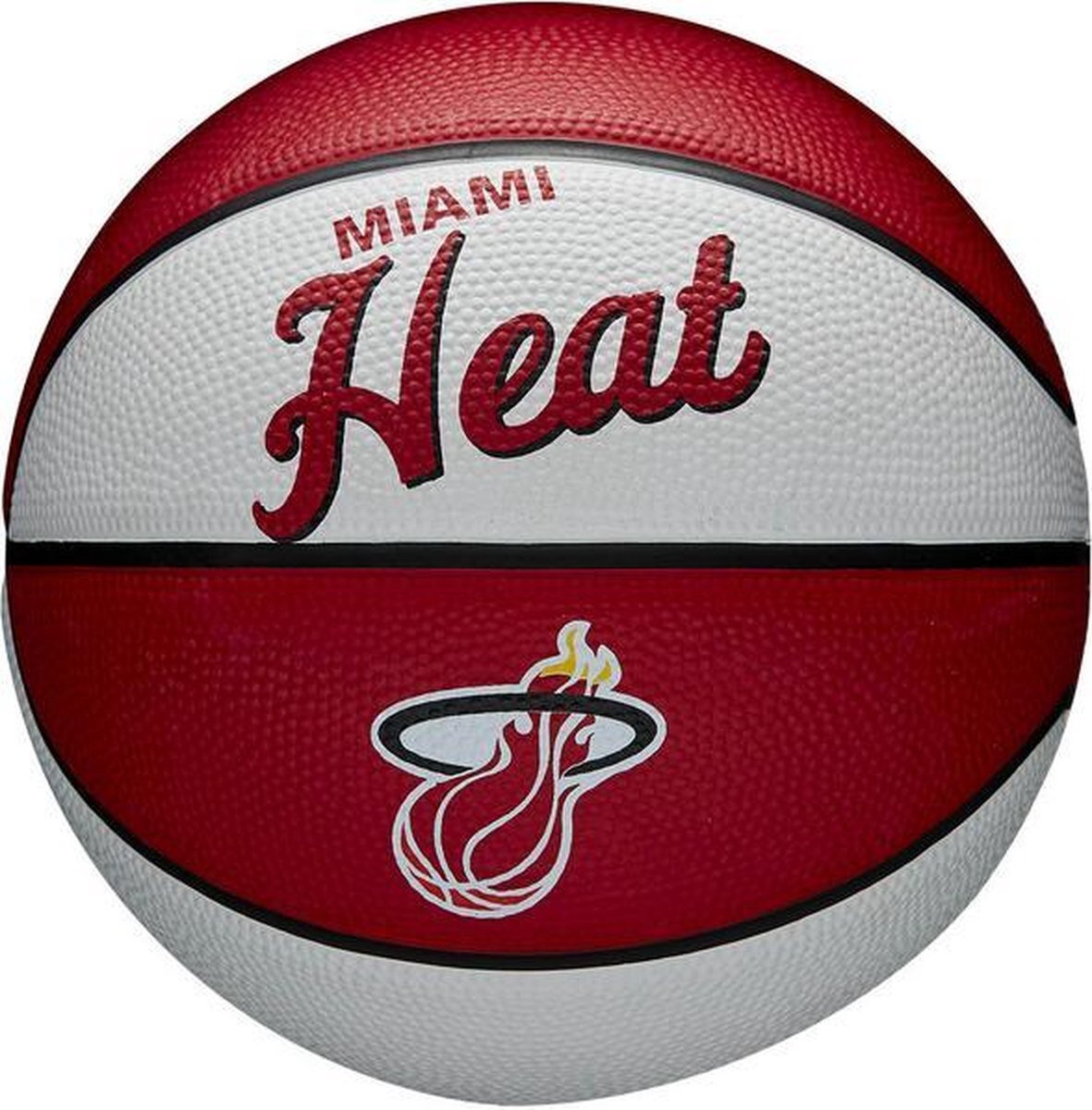 Wilson NBA Team Retro Miami Heat - basketbal - rood - maat 3