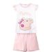 Cerda Peppa Pig Ensemble t-shirt et short bébé fille French Terry