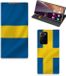 B2Ctelecom Samsung Galaxy Note 20 Ultra Flipcase - Zweedse Vlag - Book Case