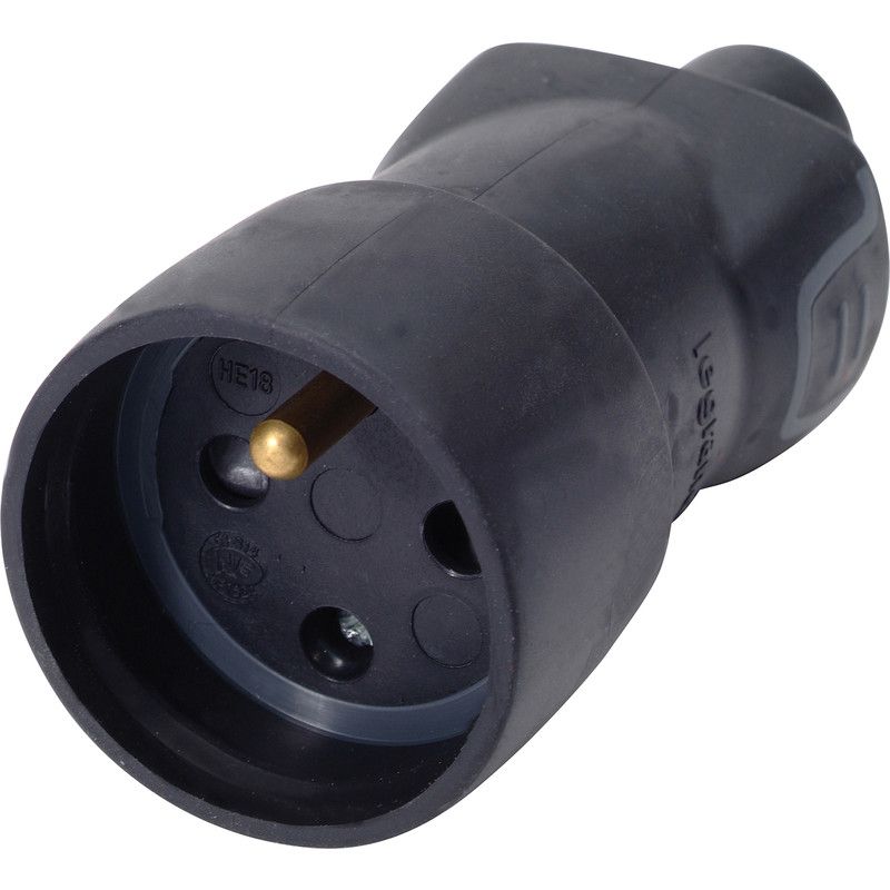 Legrand Tegenstekker Rubber IP44 2P+A