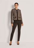 MADELEINE Blazer Kraagloze Pepita-blazer