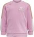 Hummel Hmlanju Sweater 214063 Kindersweater Rosa Katoen Lange Mouw Ronde Hals Drukknopen Regular Fit