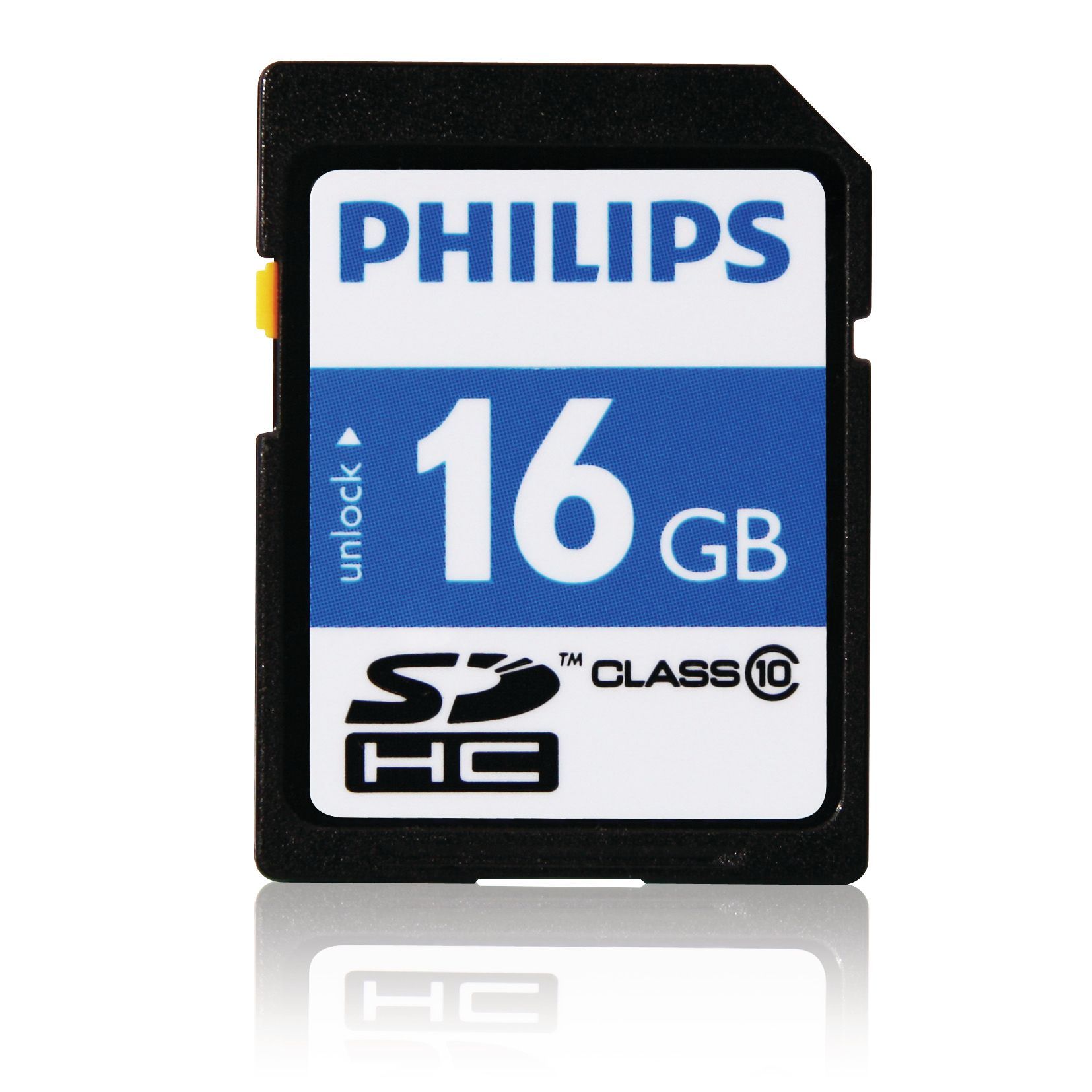 Philips 16GB SD Card - Class 10 - FM16SD45B