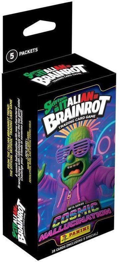 Panini S.P.A Panini Italian Brainrot 2 Blister 35 stuks