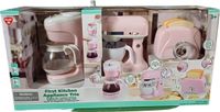 Playgo Keukenapparatuur - Rose ensemble de 3 pièces pour cuisine de jeu