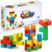 Playmags Magnetische Blokken Bouwspeelgoed, 64 Stuks Magneetblokjes STEM-Speelgoed Voor Peuters En Kinderen, Kleuterschool, Educatief Sensorisch Bouwspeelgoed Voor Jongens En Meisjes