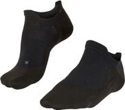FALKE GO5 Invisible anti-blaar katoen functioneel materiaal golfsokken heren zwart - maat 42-43