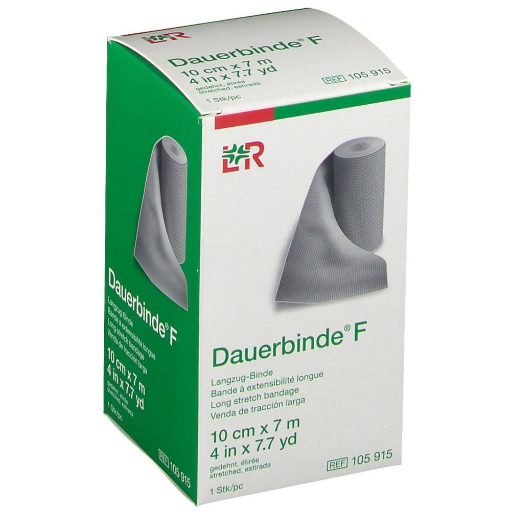 Lohmann & Rauscher Dauerbinde F 10cmx7m 105915 1 stuk