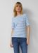 s.Oliver T-shirt Blauw/Wit Gestreept Katoen Dames Maat 40