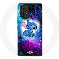 Maniacase Hoesje voor Samsung Galaxy A53 5G Stitch Ohana Citation Gekleurde Ruimte