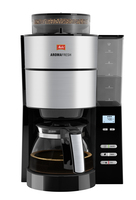 Melitta AromaFresh 1021-01 - Filter Coffee Machine - Black and Stainless Steel
