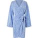 ESMARA® Robe portefeuille femme style kimono (bleu clair, L(42/44))