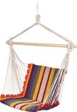 Lesli Living Hangmatstoel Regenboog - Multicolor - 120 kg - Leer