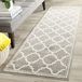 Safavieh Amherst Collection AMT422S tapijt, Marokkaans rankrooster, 60 x 100 cm, tarwe/beige