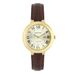Golden Hour Montre Femme Marron