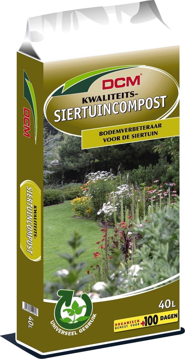 DCM 1x siertuincompost 40 ltr