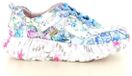Laura Vita Sofiao 07 Lage Sneakers Dames Blauw Leer Gebloemd