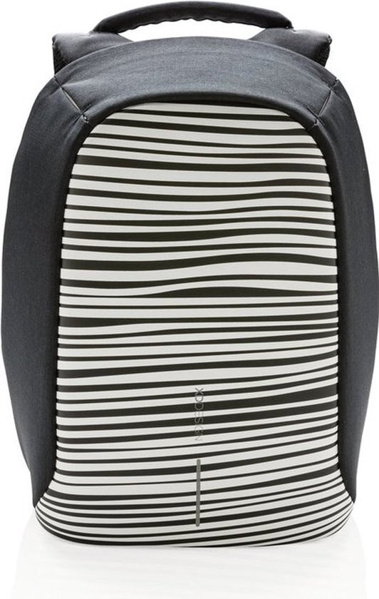 XD Design Bobby compact anti-diefstal rugzak- laptoptas - zebra