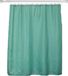 Tendance Rideau de douche et barre de suspension - extensible 70-120 cm - turquoise - avec anneaux - lavable