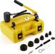 VEVOR 10t Hydraulische Perforator Cilinder Efficiënte Hydraulische Pomp Set 6 Ponsen