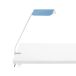 HAY lampe à pince Apex, bleu pastel, hauteur 43 cm, E14, acier
