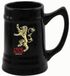Merkloos GAME OF THRONES LANNISTER BLACK CERAMIC BEER STEIN