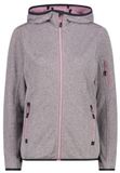 CMP Dames fleece met capuchon 3XL Roos